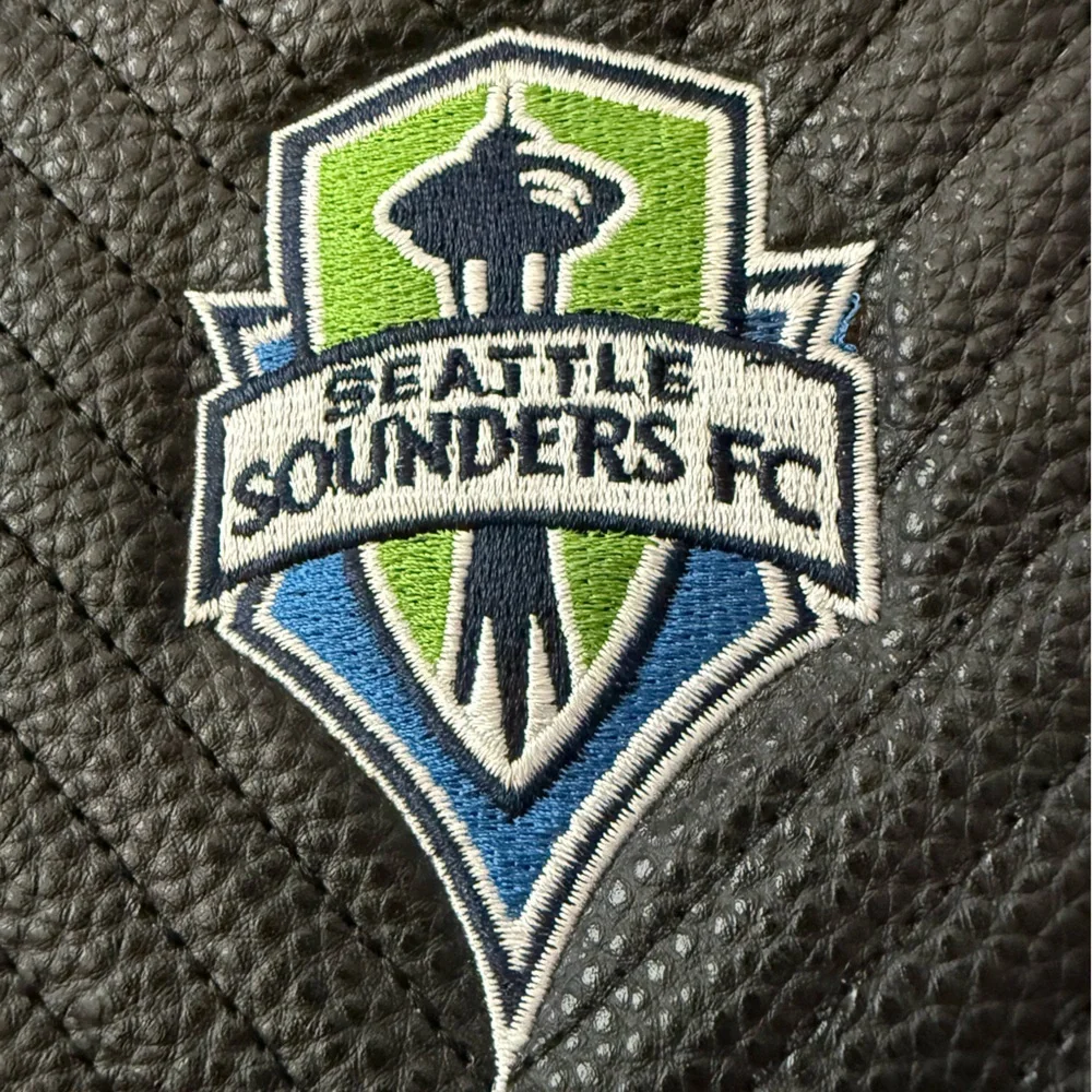 FOCO Black Seattle Sounders Clutch